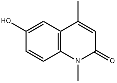 2(1H)-Quinolinone,6-hydroxy-1,4-dimethyl-(9CI) Structure