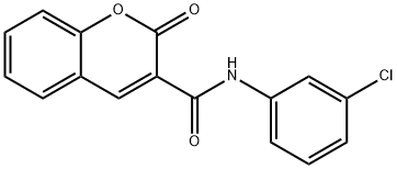 N-(3-chlorophenyl)-2-oxo-2H-chromene-3-carboxamide Structure