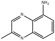 5-Quinoxalinamine,2-methyl-(9CI) 结构式