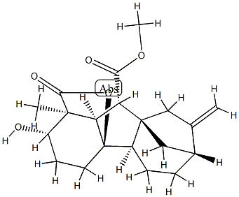 赤霉素A4甲酯 结构式
