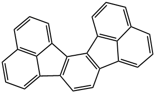 アセナフト[1,2-j]フルオランテン 化学構造式