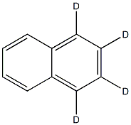 (1,2,3,4-2H4)Naphthalene 结构式
