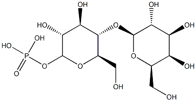 lactose 1-phosphate Structure