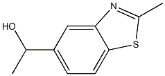 5-Benzothiazolemethanol,alpha,2-dimethyl-(8CI) Struktur