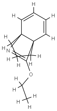 9-Ethoxy-7a,3a-(nitrilometheno)indane 结构式