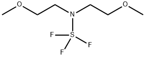 双(2-甲氧基乙基)氨基三氟化硫 结构式