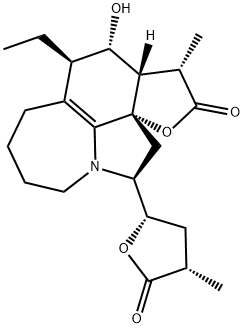(3S,12aS)-5α-Ethyl-3,3aα,4,5,6,7,8,9,11,12-decahydro-4β-hydroxy-3-methyl-11α-[(2S,4S)-tetrahydro-4-methyl-5-oxofuran-2-yl]-2H-furo[3,2-i]pyrrolo[3,2,1-jk][1]benzazepin-2-one Structure