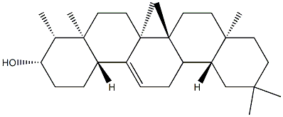 25-Nor-D:A-friedoolean-9(11)-en-3β-ol Structure
