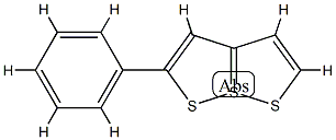 2-フェニル[1,2]ジチオロ[1,5-b][1,2]ジチオール-7-SIV 化学構造式