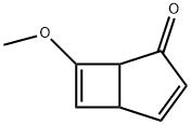 Bicyclo[3.2.0]hepta-3,6-dien-2-one, 7-methoxy- (6CI,7CI,8CI,9CI) Struktur