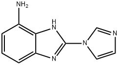 1H-Benzimidazol-4-amine,2-(1H-imidazol-1-yl)-(9CI) Structure