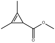 2-Cyclopropene-1-carboxylic acid, 2,3-dimethyl-, methyl ester (6CI,8CI,9CI) Structure