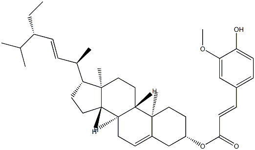 Stigmasterol ferulate, 20972-08-1, 结构式