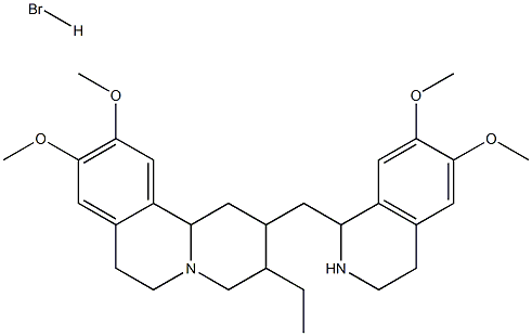 ISOEMETINE HYDROBROMIDE Structure