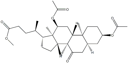 3α,12α-Diacetoxy-7-oxo-5β-cholan-24-oic acid methyl ester|(3ALPHA,5BETA,12ALPHA)-3,12-双(乙酰氧基)-7-酮基胆烷-24-酸甲酯