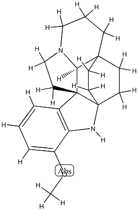 17-Methoxyaspidofractinine Structure