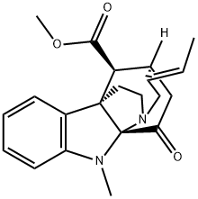 1-Methyl-3-oxo-2,4(1H)-cyclo-3,4-secoakuammilan-17-oic acid methyl ester Structure