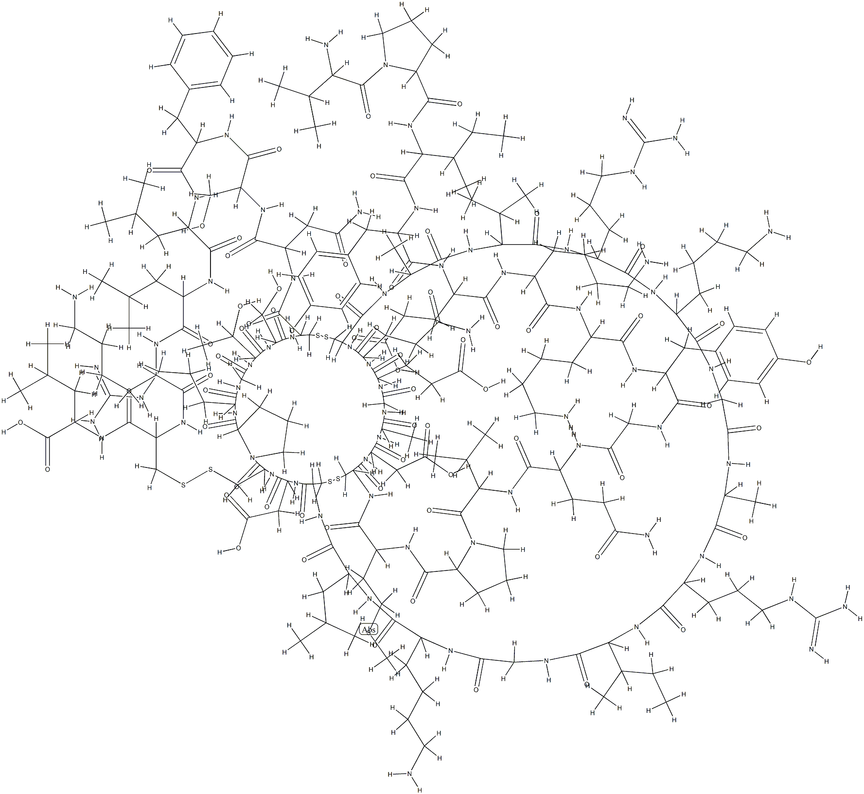 CART (55-102) (HUMAN), 214050-22-3, 结构式
