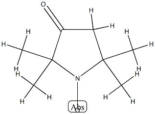 [(2,2,5,5-Tetramethyl-3-oxo-pyrrolizino)oxy]radical 结构式