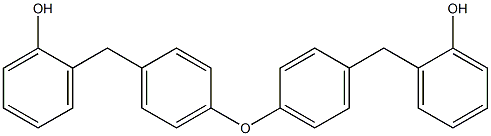 Bis[α-(2-hydroxyphenyl)-p-tolyl] ether 结构式