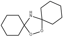 Dispiro[1,2,4-dioxazolidine-3,1':5,1''-dicyclohexane] 结构式