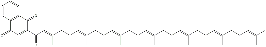 1'-Oxomenaquinone-7 Struktur