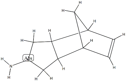 4,7-Methanoisoindoline,2-amino-3a,4,7,7a-tetrahydro-(8CI) 结构式