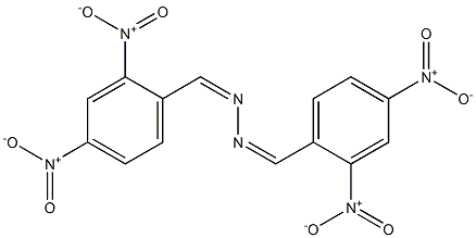 1,1'-(Azinobismethylidyne)bis(2,4-dinitrobenzene) Structure