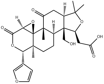 Limonoic acid 16,17-lactone Structure