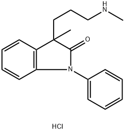 Amedalin hydrochloride Struktur