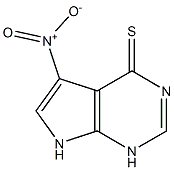 7-nitro-2,4,9-triazabicyclo[4.3.0]nona-3,7,10-triene-5-thione 结构式