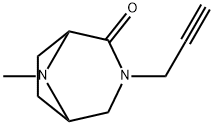 3,8-Diazabicyclo[3.2.1]octan-2-one,8-methyl-3-(2-propynyl)-(8CI) 结构式