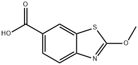 6-Benzothiazolecarboxylicacid,2-methoxy-(8CI) 结构式