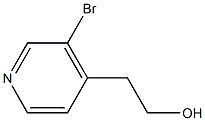 2-(3-bromopyridin-4-yl)ethanol, 229184-00-3, 结构式