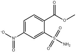 甲基 4-硝基-2-氨磺酰苯酸盐 结构式