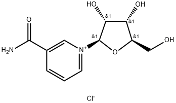 Nicotinamide riboside chloride Struktur