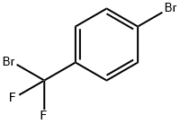 1-ブロモ-4-(ブロモジフルオロメチル)ベンゼン 化学構造式
