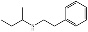 butan-2-yl(2-phenylethyl)amine Structure
