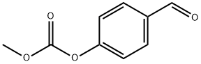 Carbonic acid 4-formylphenyl=methyl Structure