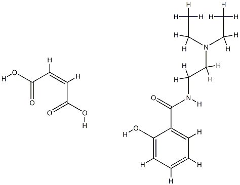サレタミドマレアート 化学構造式