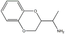 2,3-Dihydro-α-methyl-1,4-benzodioxin-2-methanamine 结构式
