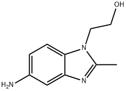 1H-Benzimidazole-1-ethanol,5-amino-2-methyl-(9CI) Structure