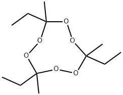 3,6,9-TRIETHYL-3,6,9-TRIMETHYL-1,4,7-TRIPEROXYNONANE Structure