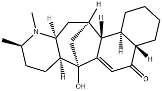 (4aS)-1,2,3,4,4aβ,7,7aα,8,9,10,11,11aα,12,13,13aβ,13bα-Hexadecahydro-7-hydroxy-10β,11-dimethyl-7α,13α-methano-5H-naphtho[2',1':4,5]cyclohepta[1,2-b]pyridin-5-one Structure