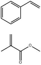 聚苯乙烯甲基丙烯酸甲酯 结构式
