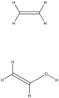 乙烯醇-乙烯共聚物 结构式