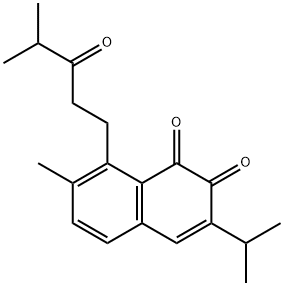 SALVISYRIANONE, 250691-57-7, 结构式