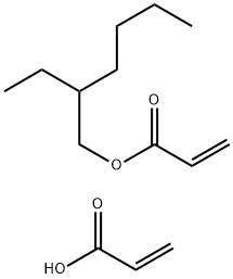 2-Propenoic acid, polymer with 2-ethylhexyl 2-propenoate Structure