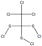 ビス(トリクロロメチル)ペルトリスルフィド 化学構造式