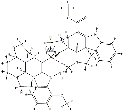 2',3'-Didehydro-2'-deoxyvobtusine Structure
